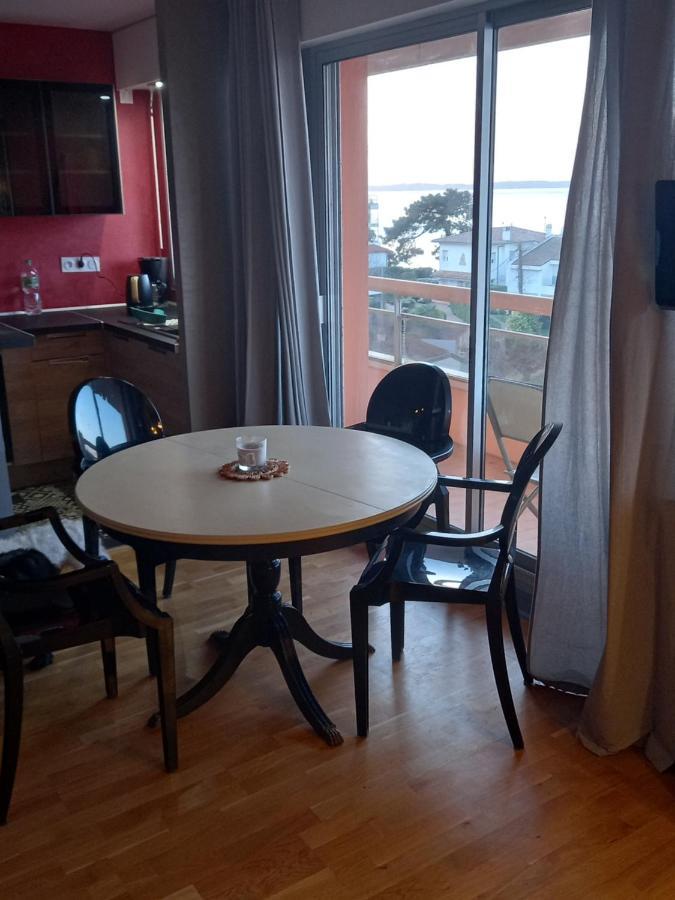 Appt T2 Avec Vue Exceptionnelle Sur Le Bassin D'Arcachon 아파트 외부 사진